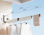 Drying Rack Foldable Wall & Door Mounted Aluminum