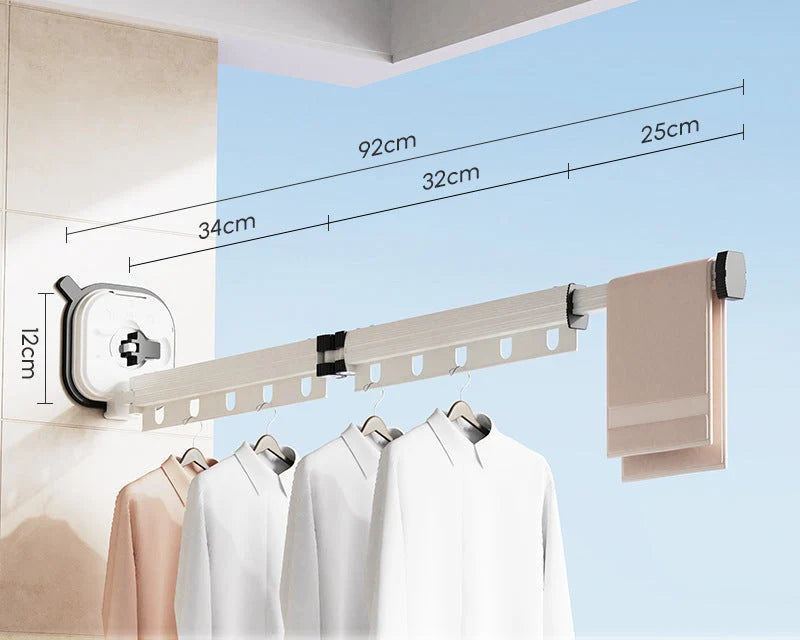 Drying Rack Foldable Wall & Door Mounted Aluminum