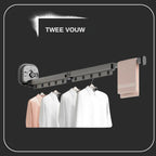 Drying Rack Foldable Wall & Door Mounted Aluminum