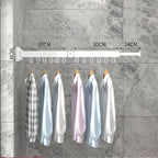 Drying Rack Wall-Mounted Retractable Aluminum Frame