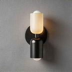 Dual-Head Up & Down Painted Iron Wall Light (E26 Bulb Compatible)