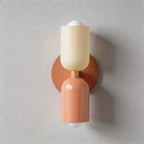 Dual-Head Up & Down Painted Iron Wall Light (E26 Bulb Compatible)