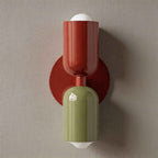 Dual-Head Up & Down Painted Iron Wall Light (E26 Bulb Compatible)