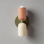 Dual-Head Up & Down Painted Iron Wall Light (E26 Bulb Compatible)