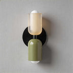 Dual-Head Up & Down Painted Iron Wall Light (E26 Bulb Compatible)