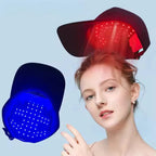 Dual Red & Blue Rechargeable Hands-Free Light Therapy Cap