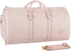 Duffel Bag Convertible Garment Sleeve Waterproof PU Leather 45L
