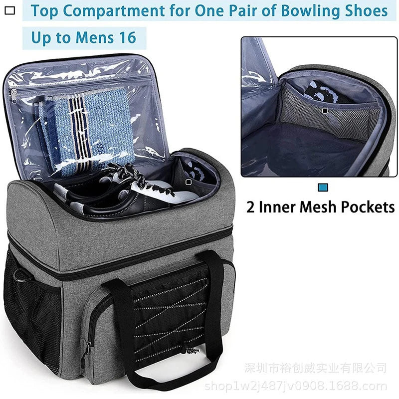 Duffel Bag Insulated & Water-Resistant Fits Bowling Balls