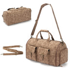 Duffel Bag Large Capacity Multiple Pockets & Detachable Strap