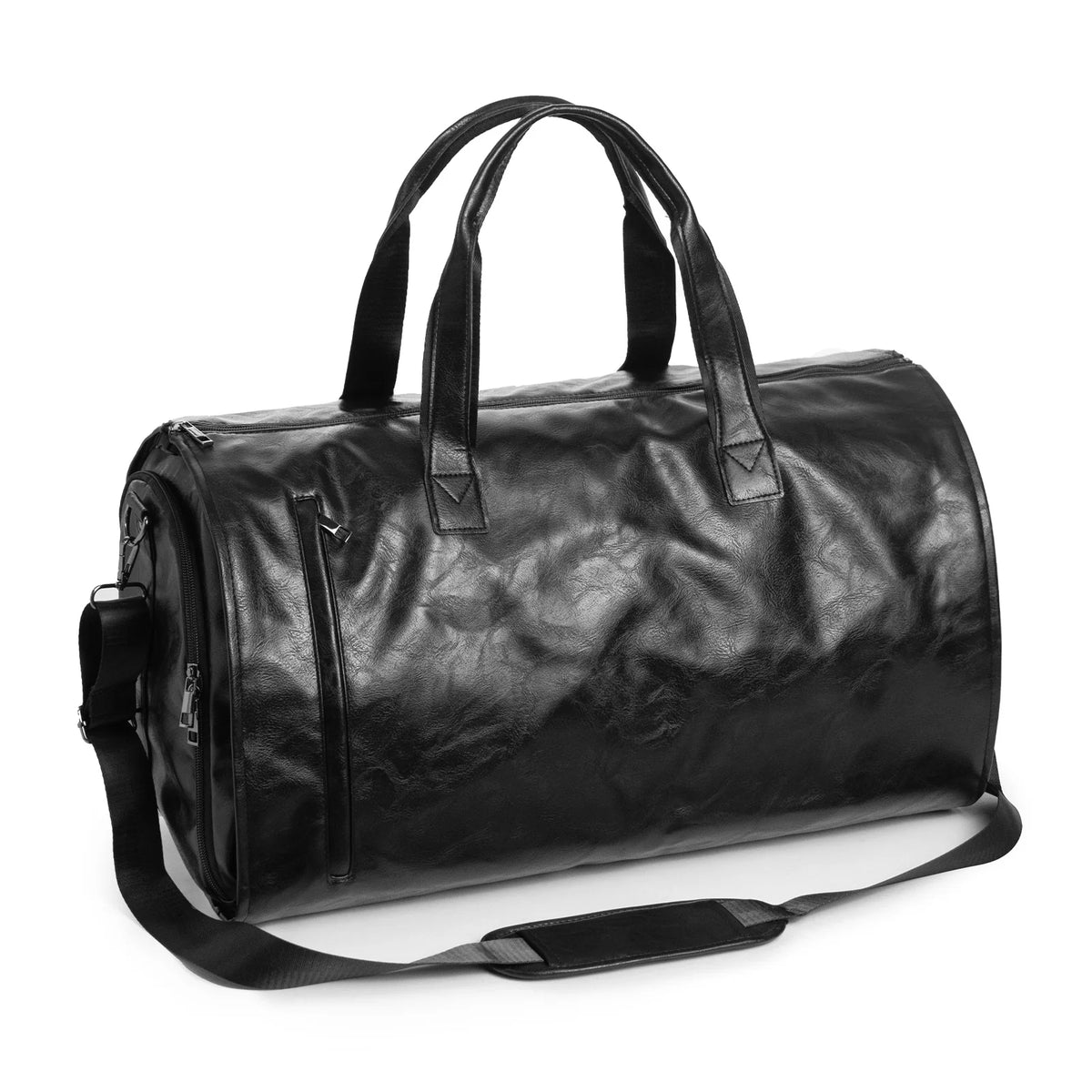 Duffel Bag Large Capacity Weather-Resistant Fabric & Multiple Pockets
