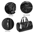 Duffel Bag Large Capacity Weather-Resistant Fabric & Multiple Pockets