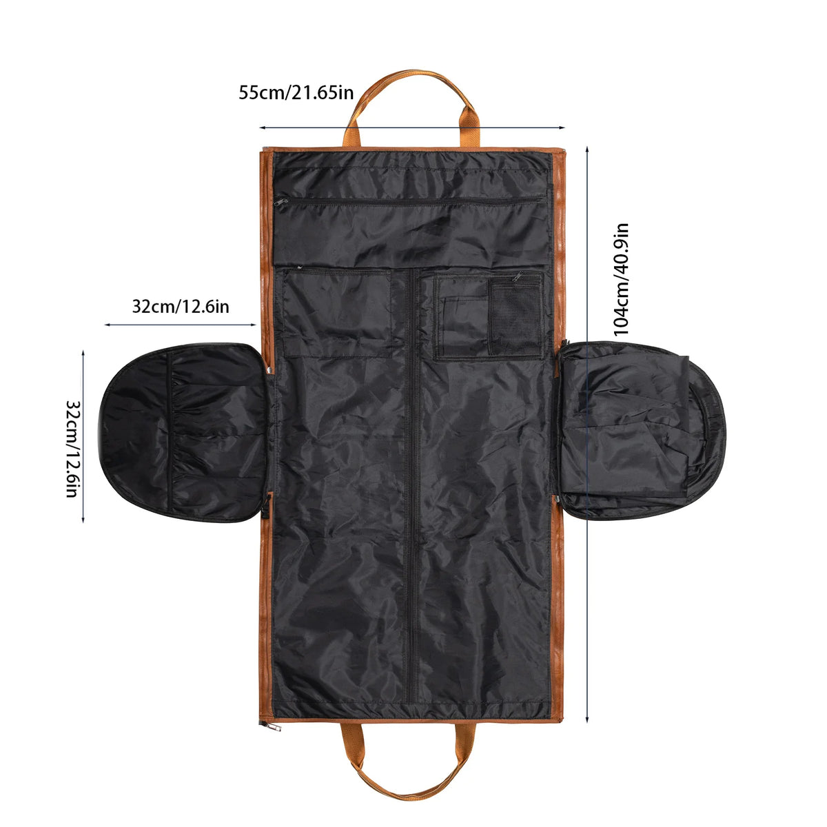 Duffel Bag Large Capacity Weather-Resistant Fabric & Multiple Pockets