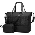 Duffel Bag Multi-Compartment Shoe Compartment & USB Port