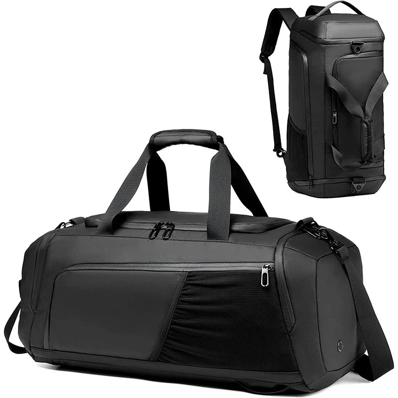 Duffel Bag Multi-Compartment Weather-Resistant Padded Straps