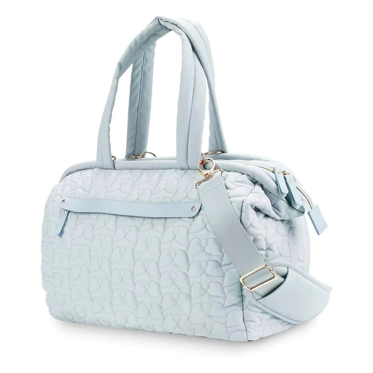 Duffel Bag Quilted Spacious Multiple Pockets & Adjustable Strap