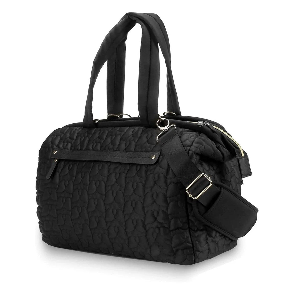 Duffel Bag Quilted Spacious Multiple Pockets & Adjustable Strap