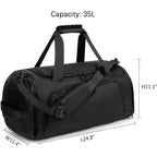 Duffel Bag Spacious Durable Multiple Pockets & Padded Strap