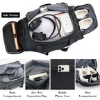 Duffel Bag Spacious Durable Multiple Pockets & Padded Strap