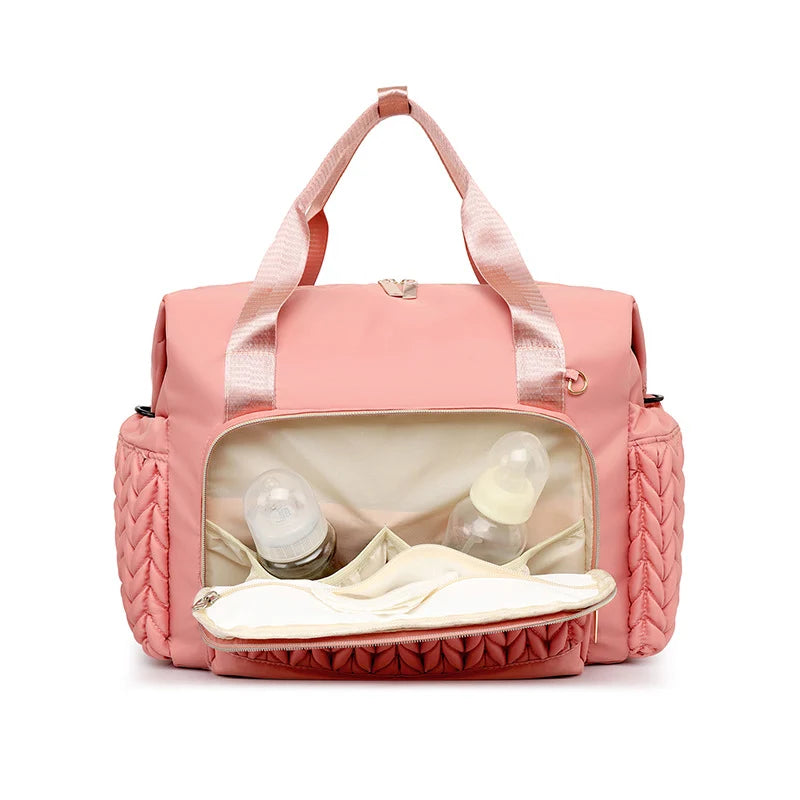 Duffel Bag Spacious Water-Resistant Removable Shoulder Strap