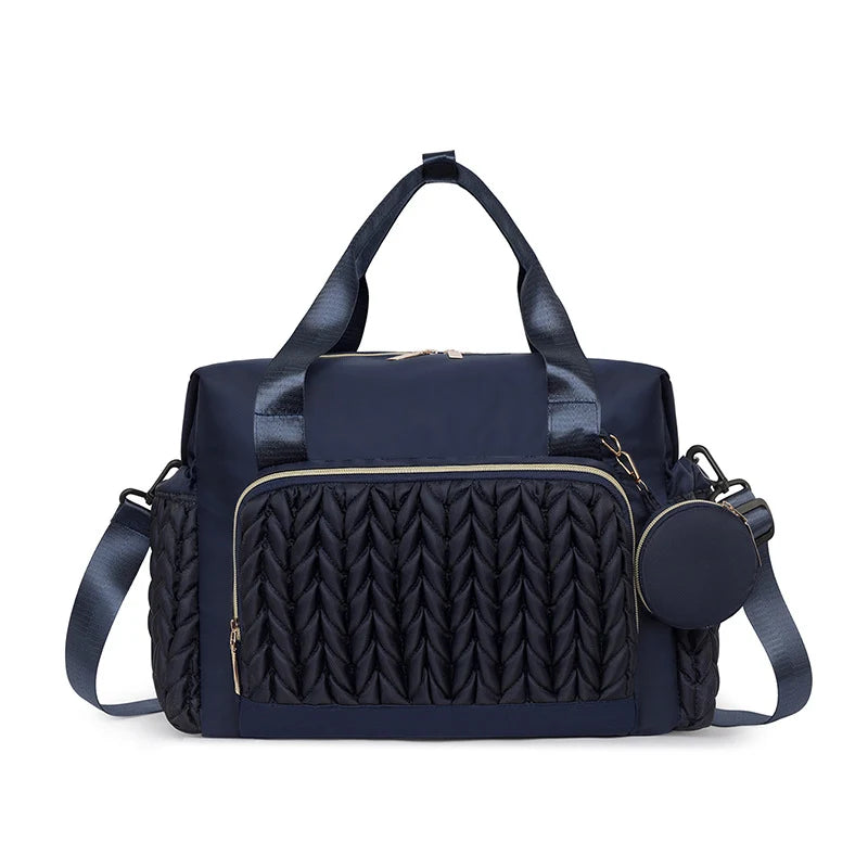 Duffel Bag Spacious Water-Resistant Removable Shoulder Strap