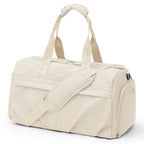 Duffel Bag Water-Resistant Multiple Pockets Removable Strap
