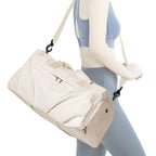 Duffel Bag Water-Resistant Multiple Pockets Removable Strap