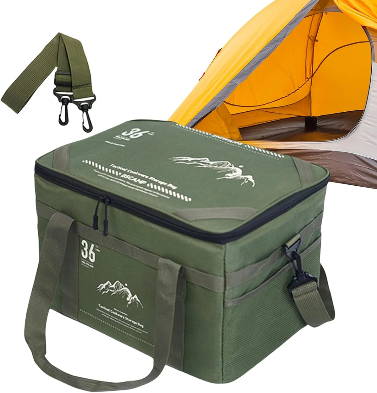Duffle Bag 36 L Detachable Table Waterproof Base