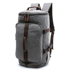 Duffle Bag Canvas Large Capacity Convertible Shoulder & Backpack