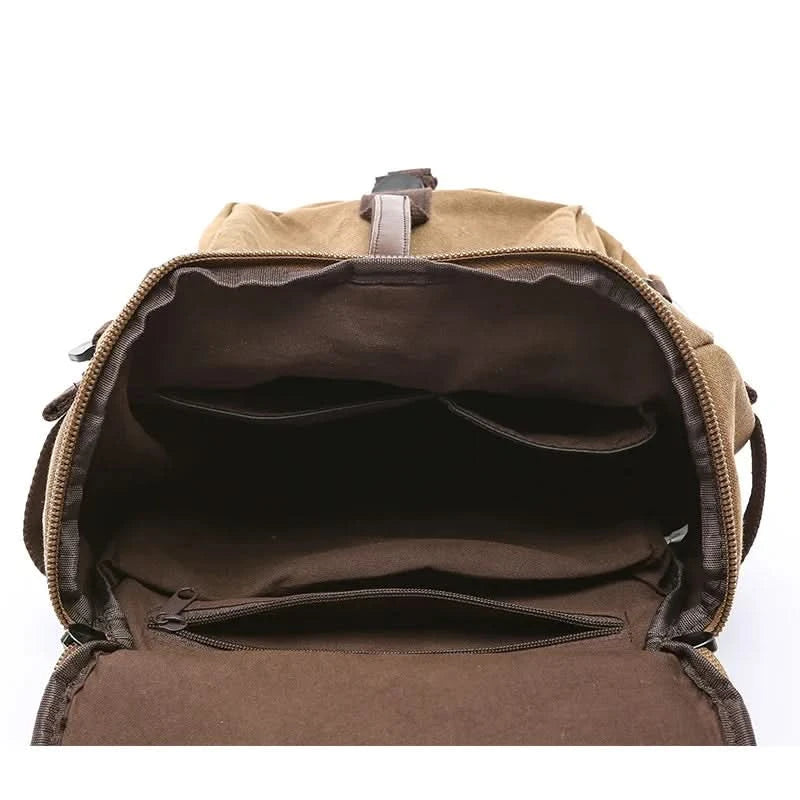 Duffle Bag Canvas Large Capacity Convertible Shoulder & Backpack