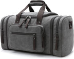 Duffle Bag Expandable 40-50L High-Density Cotton Canvas