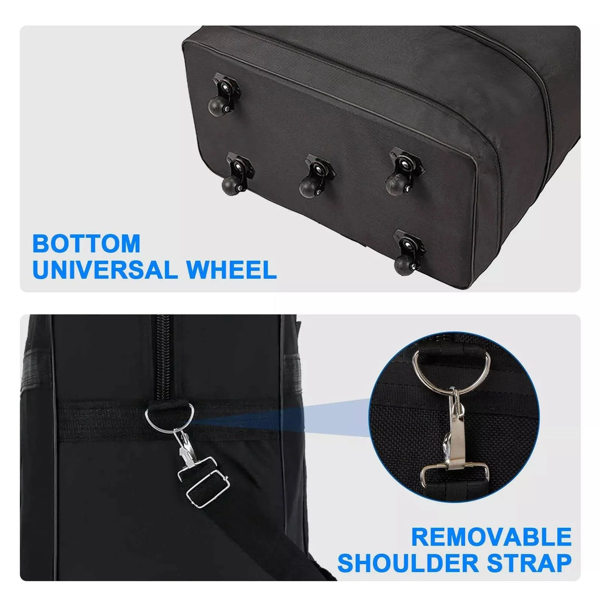 Duffle Bag Five-Wheel Rolling Three-Tier Expansion