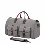 Duffle Bag Garment Carrier Telescoping Handle & Shoe Compartment