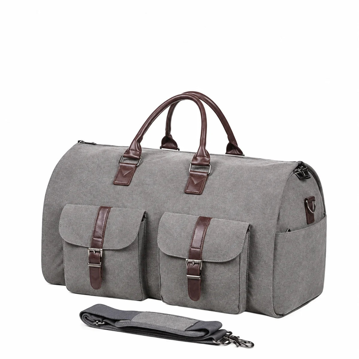 Duffle Bag Garment Carrier Telescoping Handle & Shoe Compartment