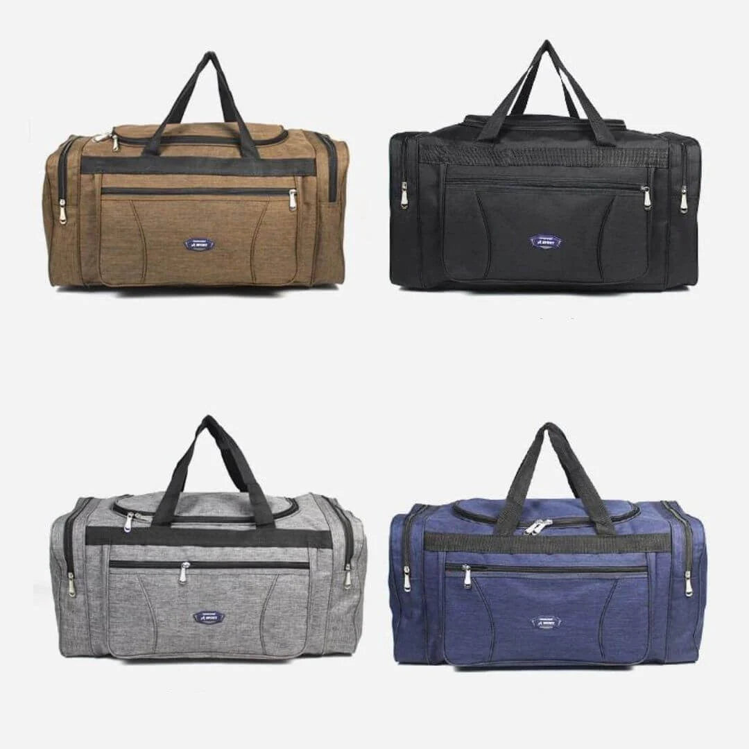 Duffle Bag Large-Capacity Water-Resistant Padded Handles & Shoulder Strap