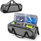 Duffle Bag Multi-Compartment Weather-Resistant Padded Shoulder Strap
