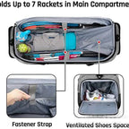 Duffle Bag Multi-Compartment Weather-Resistant Padded Shoulder Strap