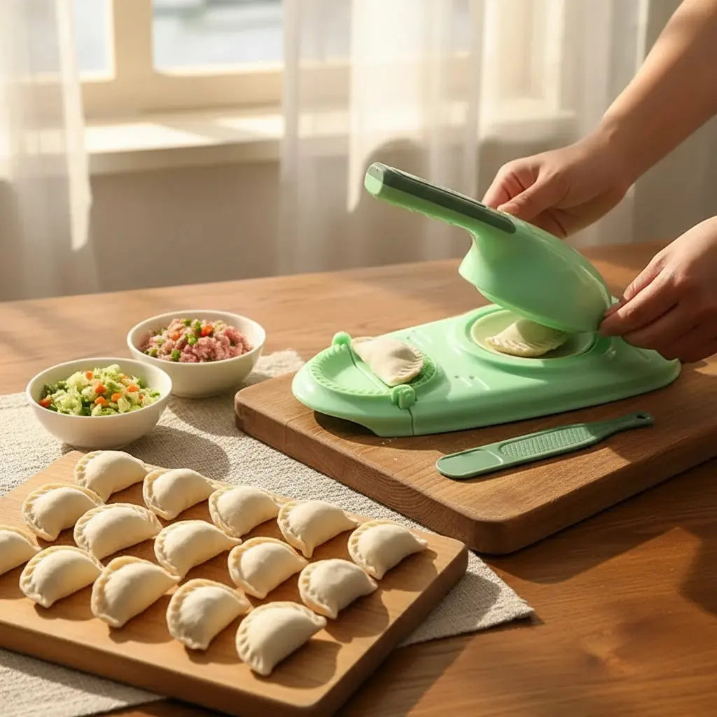 Dumpling & Ravioli Maker Dual-Size Tight Seal