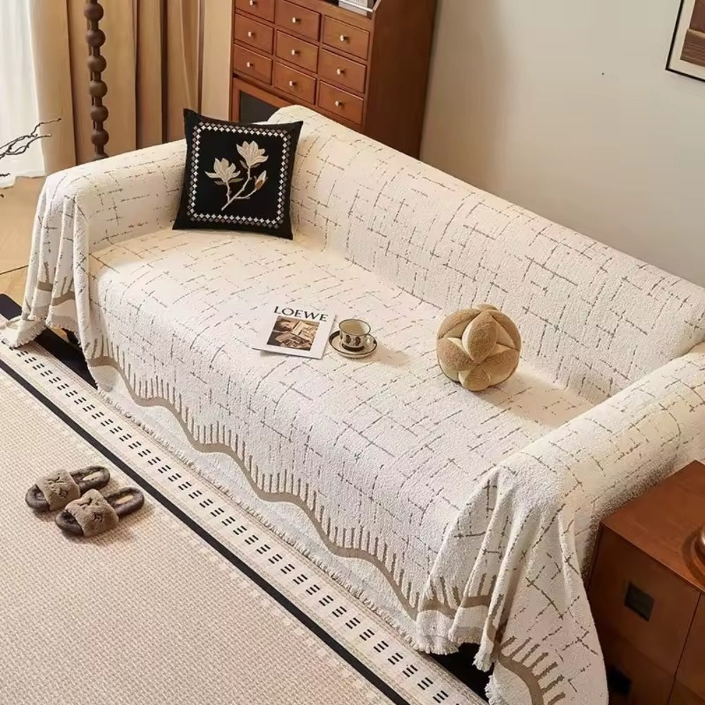 Durable Microfiber & Fade-Resistant Sofa Cover (Versatile)