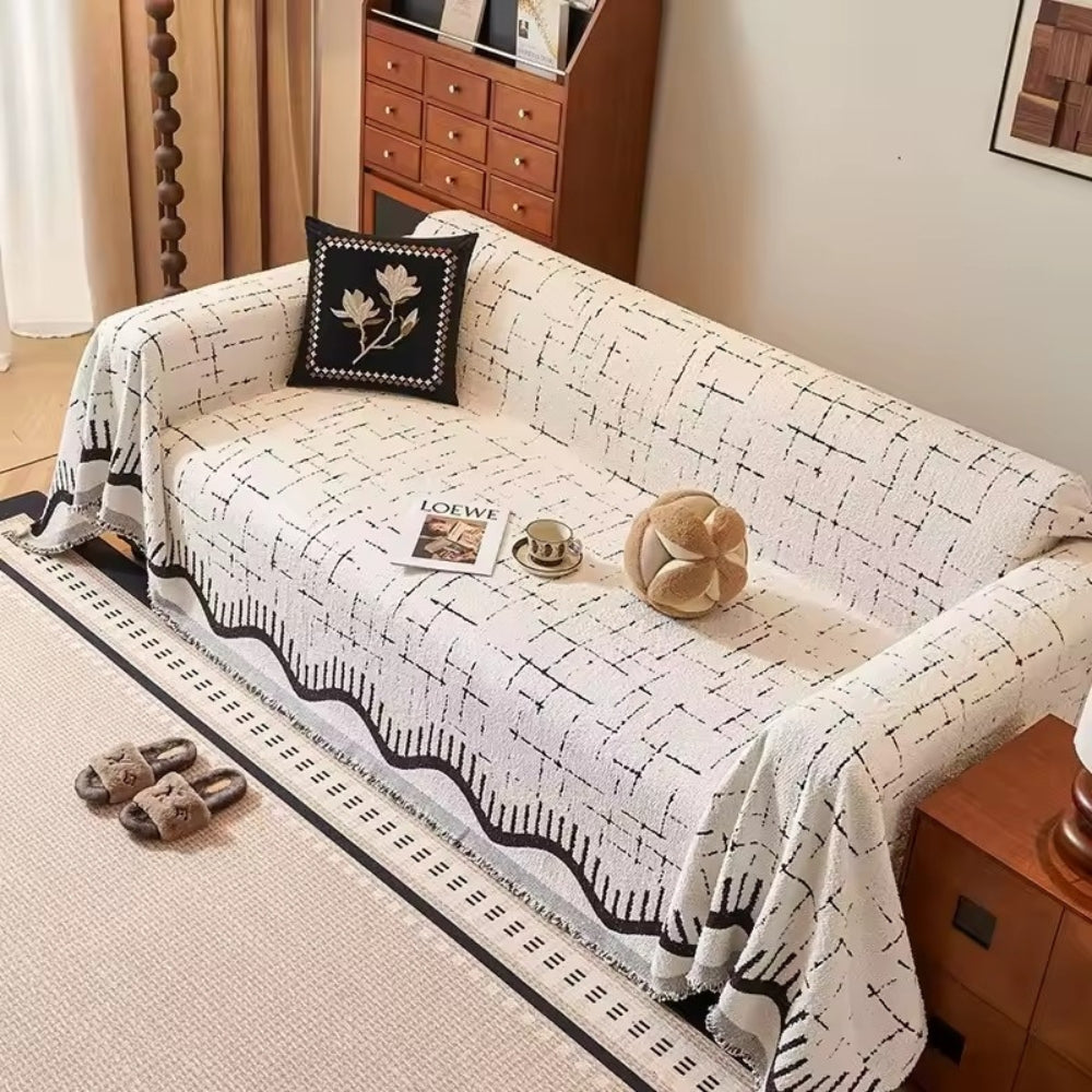 Durable Microfiber & Fade-Resistant Sofa Cover (Versatile)