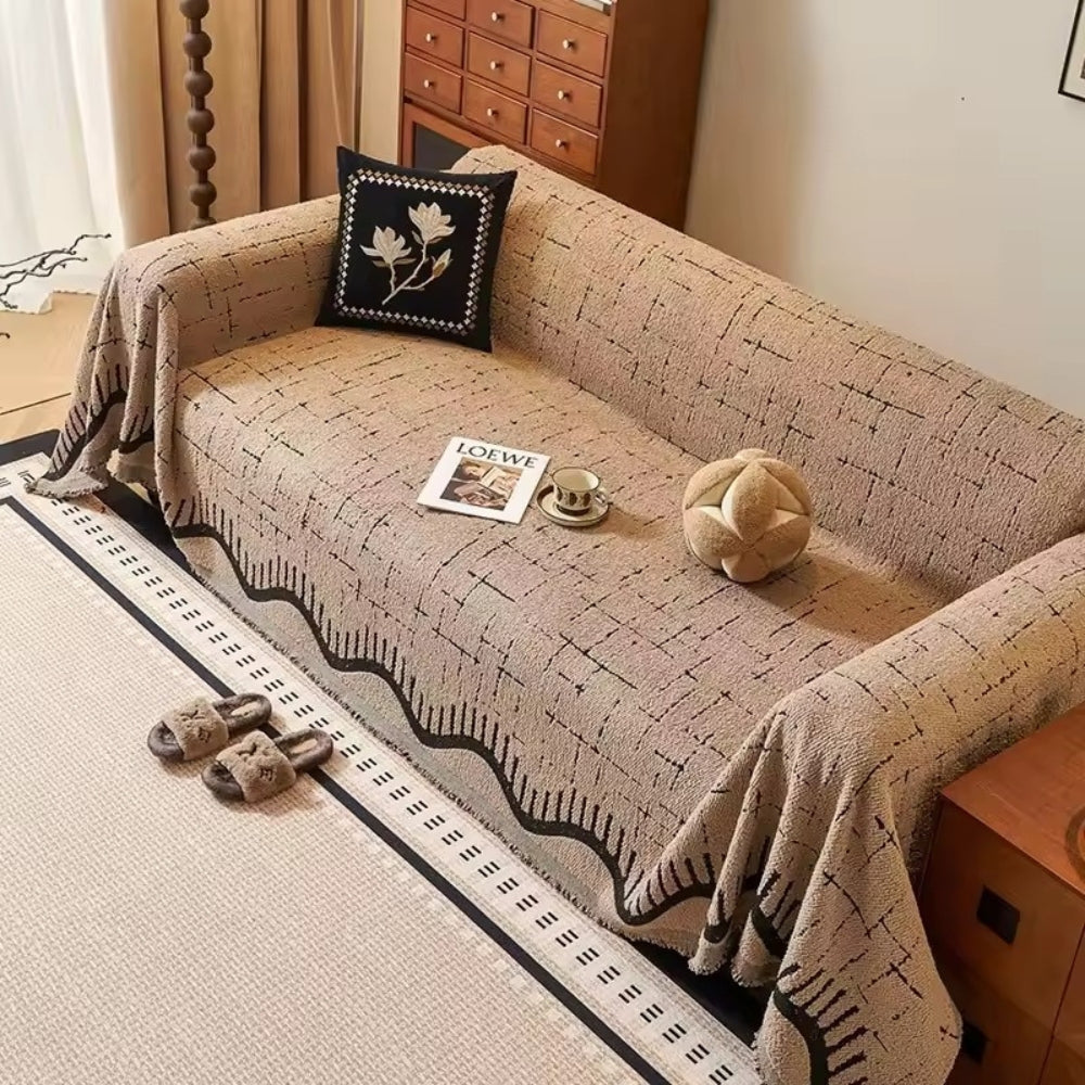 Durable Microfiber & Fade-Resistant Sofa Cover (Versatile)
