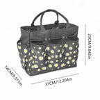 Durable Oxford Cloth Multiple-Pocket Garden Tool Organizer Bag
