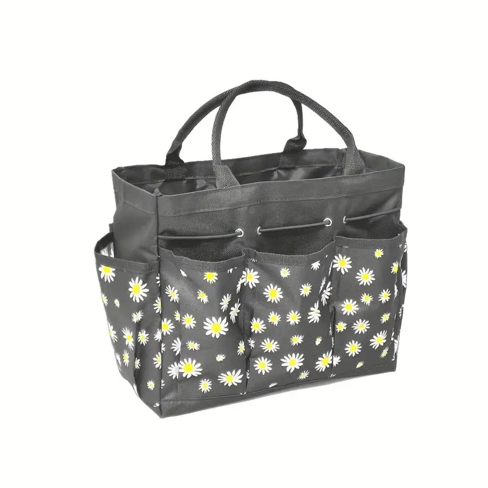 Durable Oxford Cloth Multiple-Pocket Garden Tool Organizer Bag