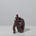 Durable Resin Abstract Human-Form Bookends (Indoor/Outdoor)