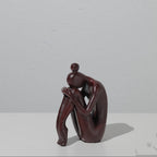 Durable Resin Abstract Human-Form Bookends (Indoor/Outdoor)