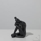 Durable Resin Abstract Human-Form Bookends (Indoor/Outdoor)