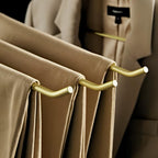 Durable Slim Non-Slip Metal Wardrobe Hangers (Set of 5)