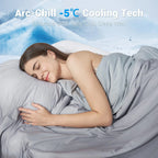 Duvet Cooling & Breathable Gray Gradient