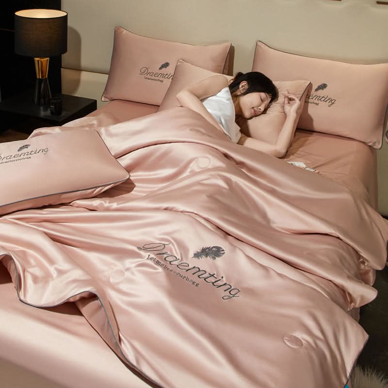 Duvet Cooling Ice-Silk Lightweight & Breathable