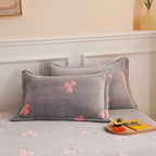Duvet Cover Double-Sided Teddy Fleece Zippered & Machine-Washable