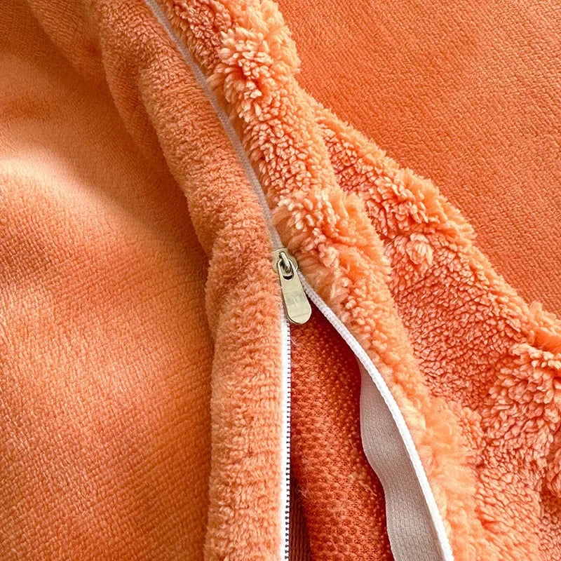 Duvet Cover Flannel Milk Fleece Soft & Warm